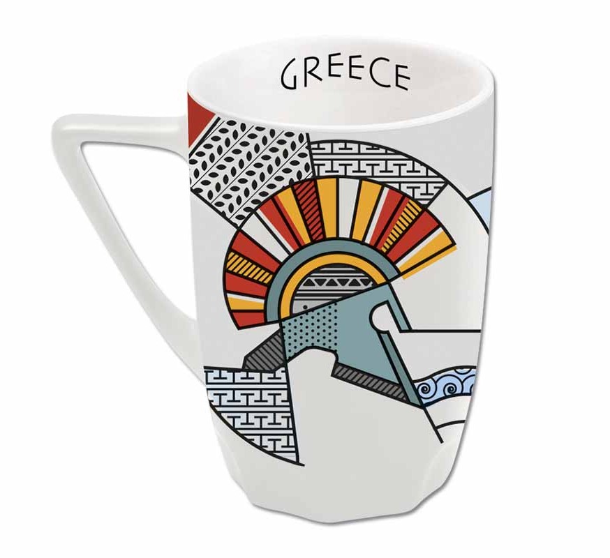 Μεγάλη κούπα με Αρχαιοελληνική Τριήρη - Image 2