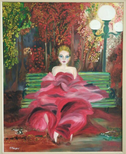 13284290 0e73 4b5c b0b1 ef03228a3242 Γυναίκα στο παγκάκι – Γεωργία Γιάχου